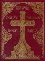 The Bible, Douay-Rheims Version (DV) by Douay-Rheims